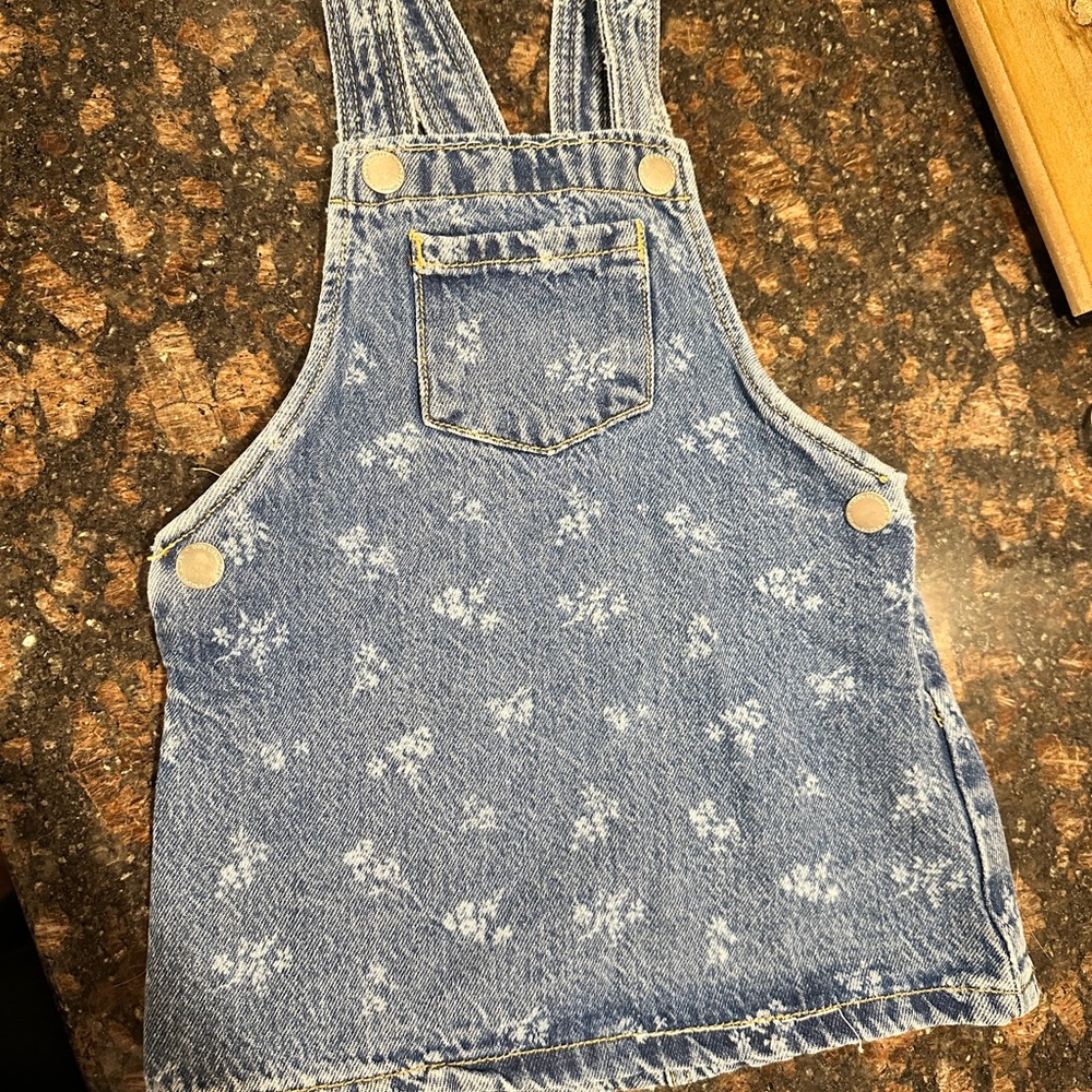 NWT Mango Denim Baby dress